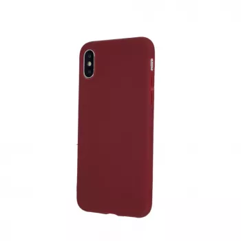 iLike Samsung mattapintainen TPU-kuori Samsung S10 Lite / A91 Burgundy