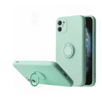 iLike Silicone Ring -takakotelo Xiaomi Redmi 9C / Redmi 10A - minttu