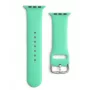 iLike silikoniranneke APS silikoninen kelloranneke Apple Watch 8/7/6/5/4/3/2/SE (41/40/38mm) ranneke minttu