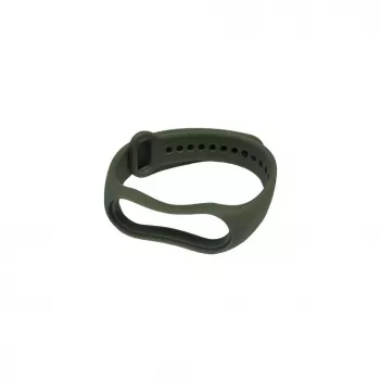 iLike silikoniranneke Xiaomi Mi Band 5 / 6 / 7 (18x250mm) khaki vihreä