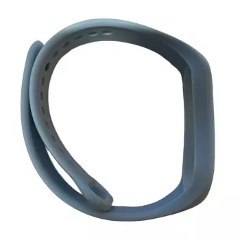 iLike silikoniranneke Xiaomi Mi Band 5 / 6 / 7 (18x250 mm) vaaleansininen