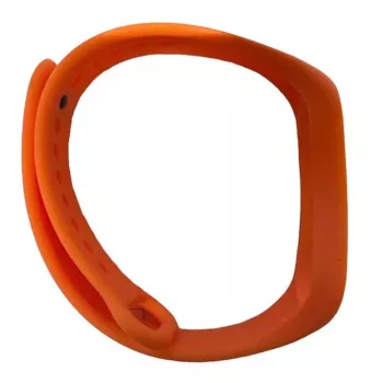 iLike silikoniranneke Xiaomi Mi Band 5 / 6 / 7 (18x250 mm) oranssi