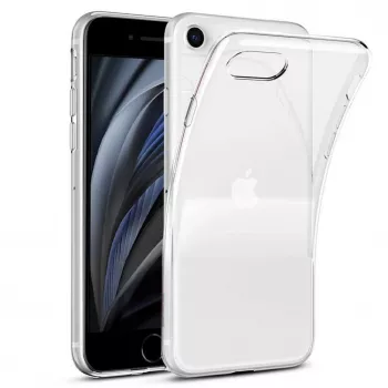 iLike ohut kuori Apple iPhone 7/8/SE2020/SE2022 - 1 mm läpinäkyvä