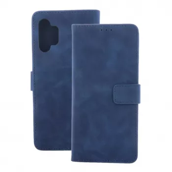 iLike Smart Velvet kirjakotelo Samsung Galaxy A26 5G - Navy Blue