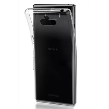 iLike Sony Xperia 10 Plus Ultra Slim 0,5 mm TPU-kotelo läpinäkyvä