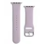 iLike Strap APS silikoniranneke Apple Watch 8/7/6/5/4/3/2/SE (41/40/38 mm) violetti