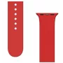 iLike Strap APS silikoniranneke Apple Watch Ultra / Series 8/7/6/5/4/3/2 / SE (45/44/42mm) - punainen