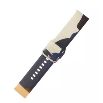 iLike Strap Moro -ranneke Samsung Galaxy Watch 42 mm silikoniranneke camo kelloranneke
