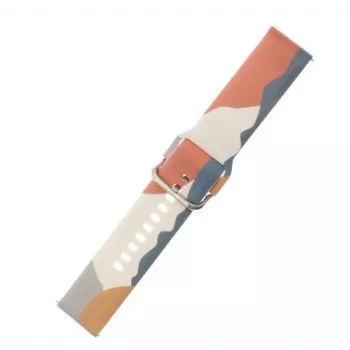 iLike Strap Moro -ranneke Samsung Galaxy Watch 46mm silikoni ranneke kello ranneke kuvio