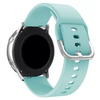 iLike Strap TYS universaali 22mm älykellon ranneke - musta silikoni