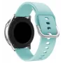 iLike Strap TYS universaali 22mm älykellon ranneke - musta silikoni