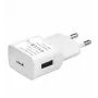 iLike matkalaturi ITC01 valkoinen - 5W USB-A seinälaturi EU-pistokkeella