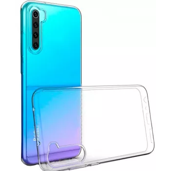 iLike erittäin ohut 0,3 mm TPU-kotelo Xiaomi Redmi Note 8 / Redmi Note 8 2021 - läpinäkyvä
