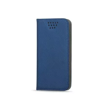 iLike Universal Smart Magnet 4.7-5.3 tummansininen lompakkokotelo