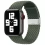 iLike Watch 38/40/41mm punottu kangasranneke vihreä