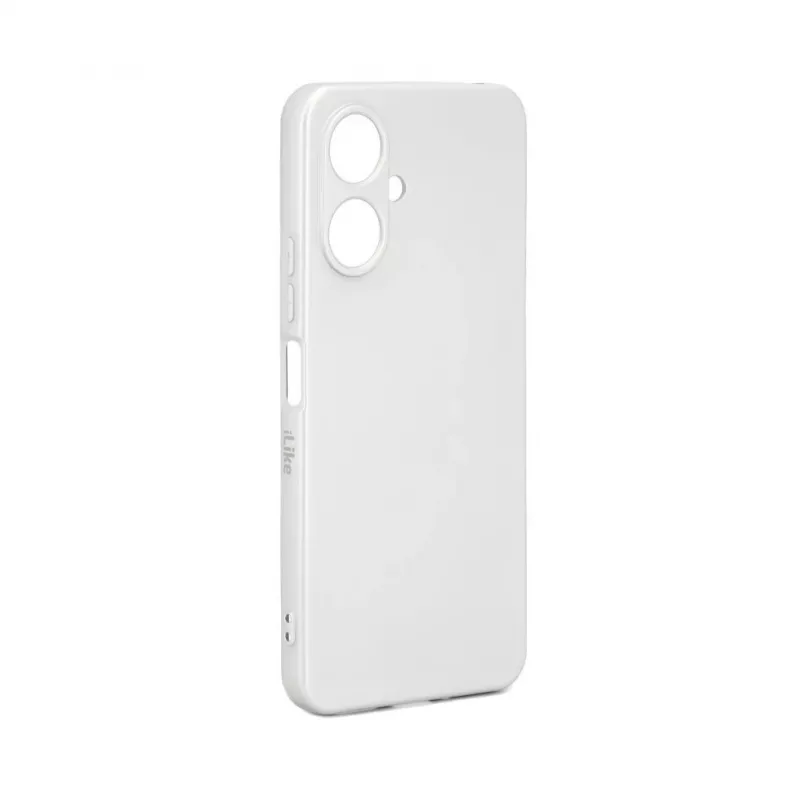 iLike Xiaomi Poco M6 nano-silikonikotelo hopea