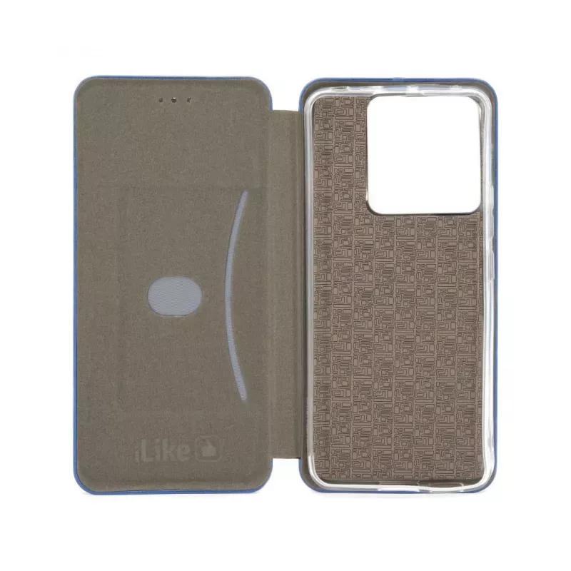 iLike Xiaomi Poco X6 kirjakotelo ohut Midnight Blue