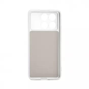iLike Xiaomi Poco X6 Pro nano-silikonikotelo hopea