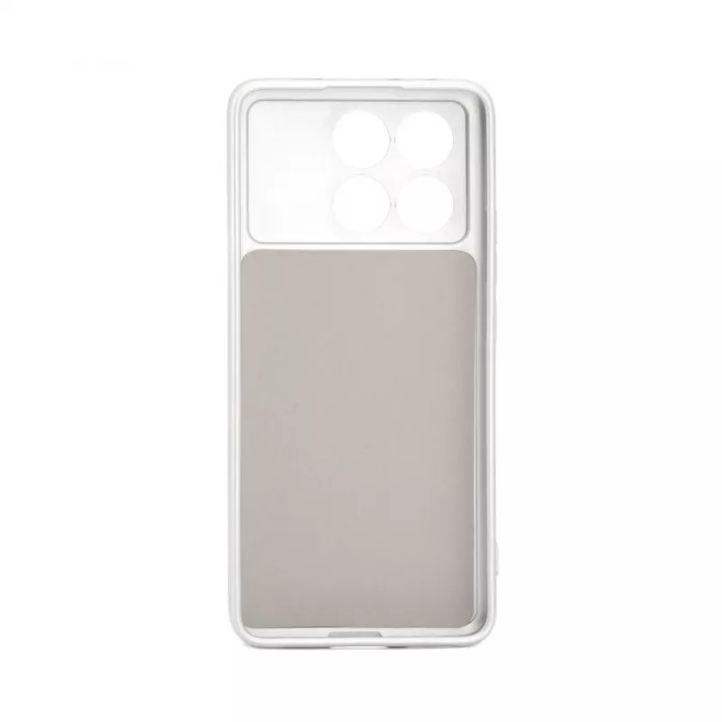 iLike Xiaomi Poco X6 Pro nano-silikonikotelo hopea