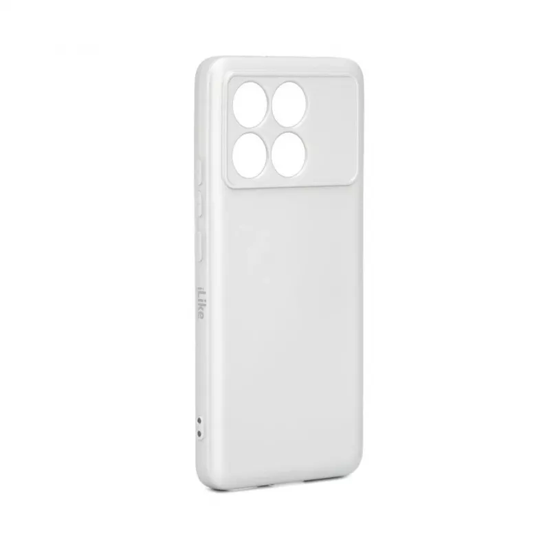 iLike Xiaomi Poco X6 Pro nano-silikonikotelo hopea