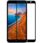 iLike Xiaomi Redmi 7A 2.5D musta kehys Full Glue karkaistu lasi -näytönsuoja