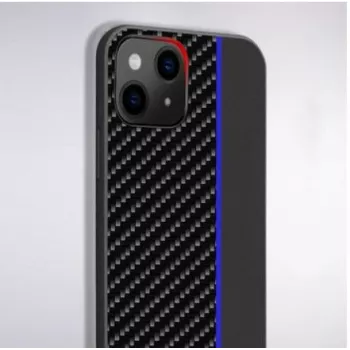 iLike Xiaomi Redmi 9C / 10A Tel Protect CARBON -kotelo musta sininen
