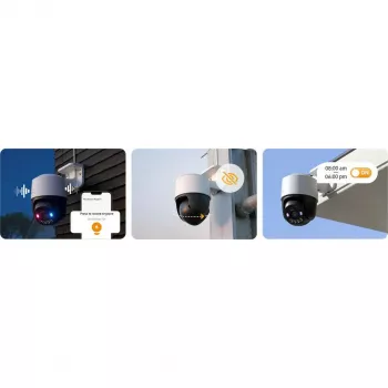Imou PS7FP-8X0 8MP 4K PoE Pan/Tilt IP-kamera yönäöllä ja kaiutintoiminnolla