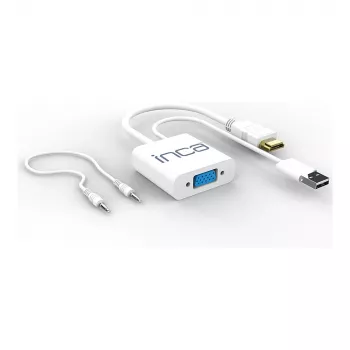 INCA VGA-HDMI + USB + audio -muunnin IVTH-01