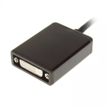 InLine DisplayPort-adapterikaapeli, DisplayPort uros - DVI-D 24+5 naaras, musta, 0,2m