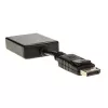 InLine DisplayPort-sovitinkaapeli, DisplayPort-uros DVI-D 24+5 -naaraaseen, musta, 0,2m