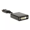 InLine DisplayPort-sovitinkaapeli, DisplayPort-uros DVI-D 24+5 -naaraaseen, musta, 0,2m