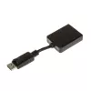 InLine DisplayPort-sovitinkaapeli, DisplayPort-uros DVI-D 24+5 -naaraaseen, musta, 0,2m