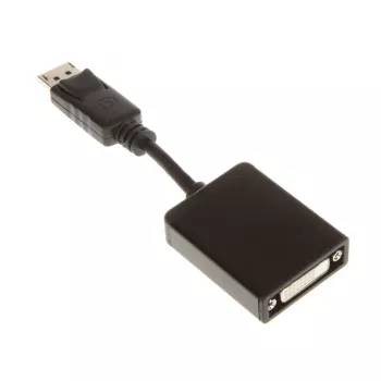 InLine DisplayPort-adapterikaapeli, DisplayPort uros - DVI-D 24+5 naaras, musta, 0,2m