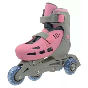 Inline-luistelut Triskate koko XS 27-30 pinkki