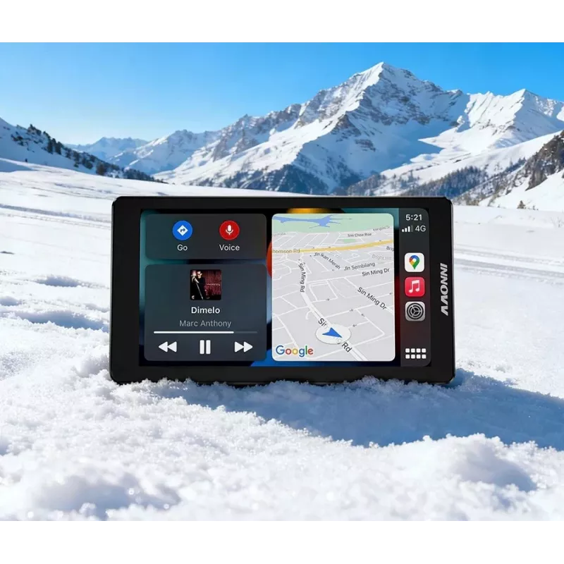 INNOVV N2 CarPlay & Android Auto -näyttö BMW-moottoripyöriin, 6,5 tuumaa