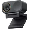 Insta360 Link2C Pro 4K UHD AI-webkamera 3-akselisella gimbaalilla, vaiheentunnistus-automaattitarkennuksella, kahdella kohinaa vaimentavalla mikrofonilla, valkoinen LINK2CPRO02