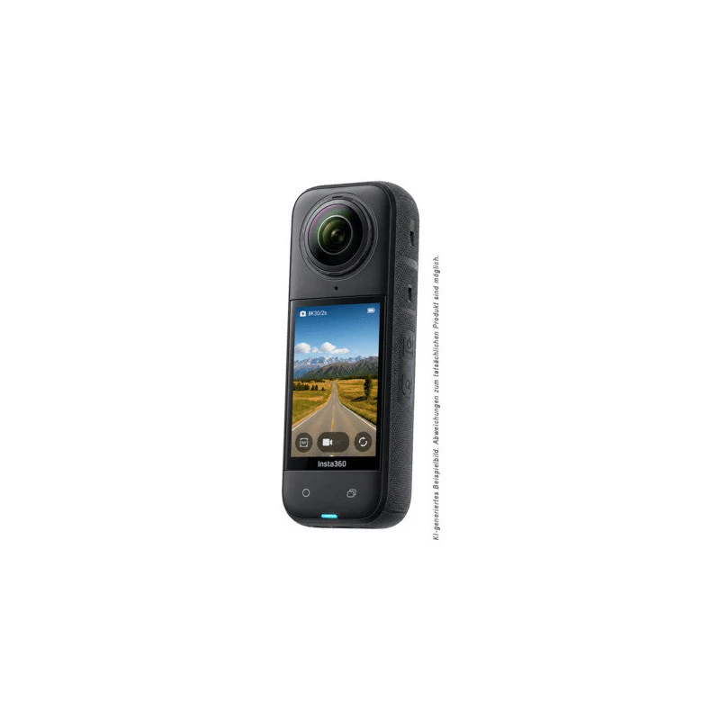 Insta360 X6 360 kamera Standard-Bundle Midnight Black, 8K video, 72MP valokuvat, FlowState-vakautus