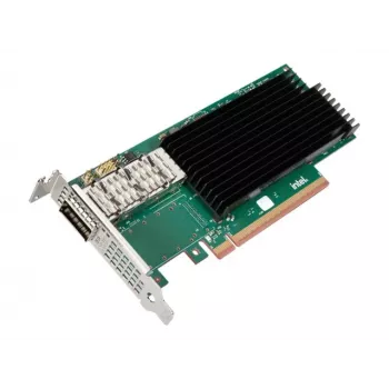 Intel Ethernet-verkkosovitin E835-CCQDA1 - Verkkosovitin - PCIe 4.0 x16 / PCIe 5.0 x8 - 200 Gigabit QSFP28 x 1 - Yksittäispakkaus