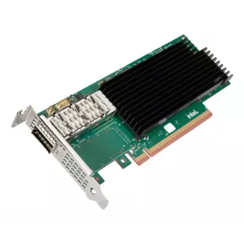 Intel Ethernet-verkkosovitin E835-CCQDA1 - Verkkosovitin - PCIe 4.0 x16 / PCIe 5.0 x8 - 200 Gigabit QSFP28 x 1 - Yksittäispakkaus