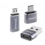 Intenso 3-in-1 USB-C-moniporttisovitin, USB-C–USB-A, USB-C, Micro USB, 480 Mbit/s, 60W PD, musta