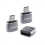 Intenso A480C USB-A - USB-C-sovitin, USB 3.0, musta