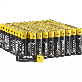 INTENSO Energy Ultra AAA LR03 alkaliparistot (100 kpl:n pakkaus)