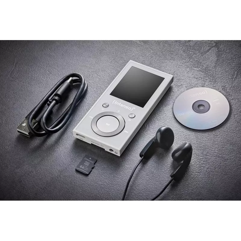 Intenso MP3-soitin 64GB valkoinen