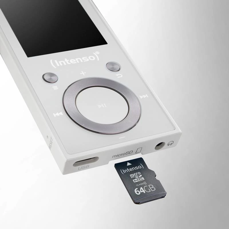 Intenso MP3-soitin 64GB valkoinen