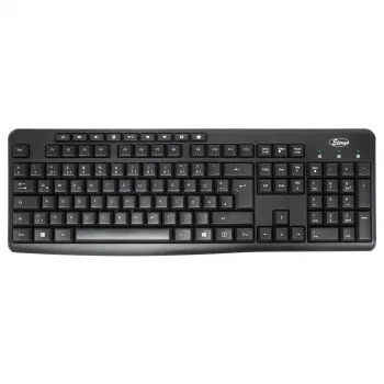 Inter-Tech AC KB-208 langaton näppäimistö- ja hiirisarja, musta (88884137)
