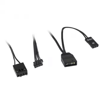Inter-Tech ALSEYE X240 all-in-one neste-CPU-jäähdytin, 240 mm jäähdytin, 2x 120 mm PWM-tuuletin, ARGB, Intel & AMD