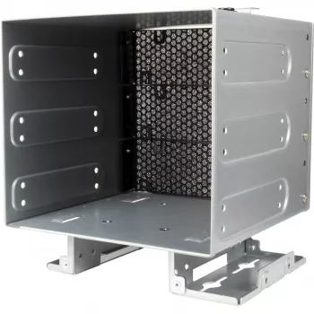Inter-Tech IPC asennusteline ER-47045-2 - 3,5 tuumasta kahteen 2,5 tuuman SSD/HDD, musta