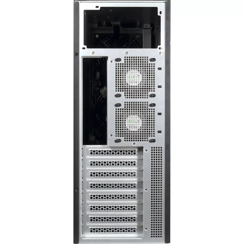 Inter-Tech IPC Server SR-680 tornikotelo, musta