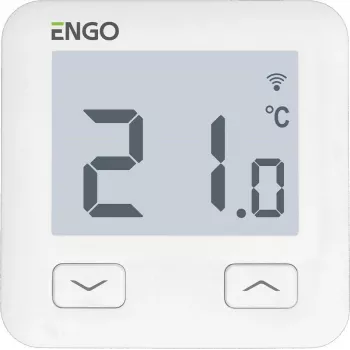 Internet-lämpötilansäädin, Wi-Fi, 230 V, valkoinen
