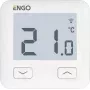 Internet-lämpötilansäädin, Wi-Fi, 230 V, valkoinen